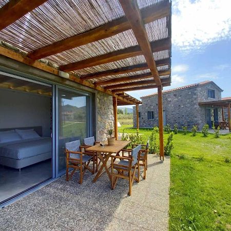 Lithos Villas Skála Eresoú Dış mekan fotoğraf