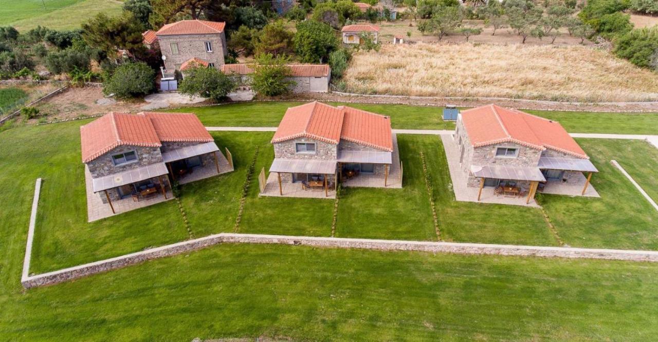 Lithos Villas Skála Eresoú Dış mekan fotoğraf