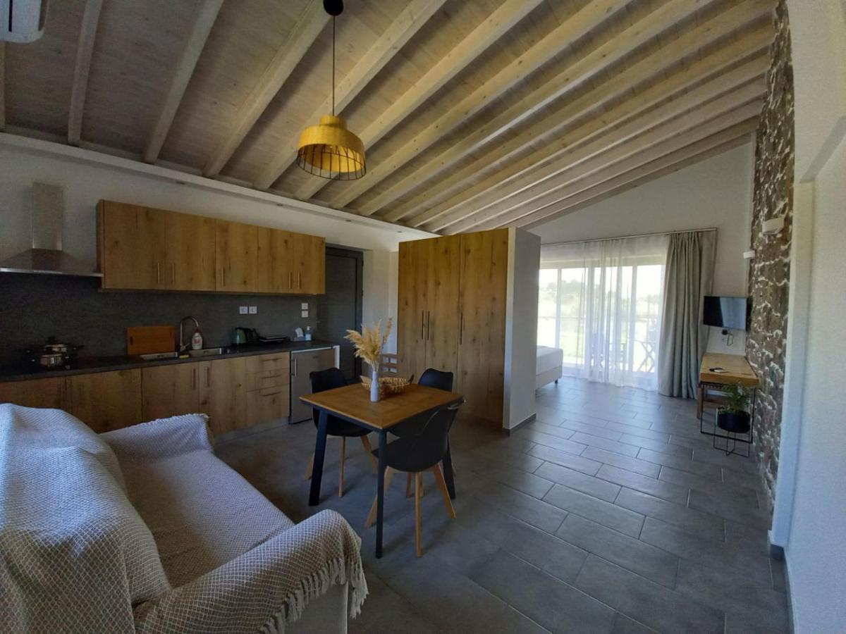 Lithos Villas Skála Eresoú Dış mekan fotoğraf
