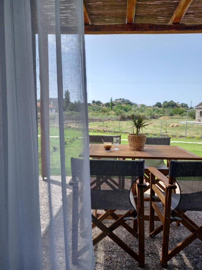 Lithos Villas Skála Eresoú Dış mekan fotoğraf
