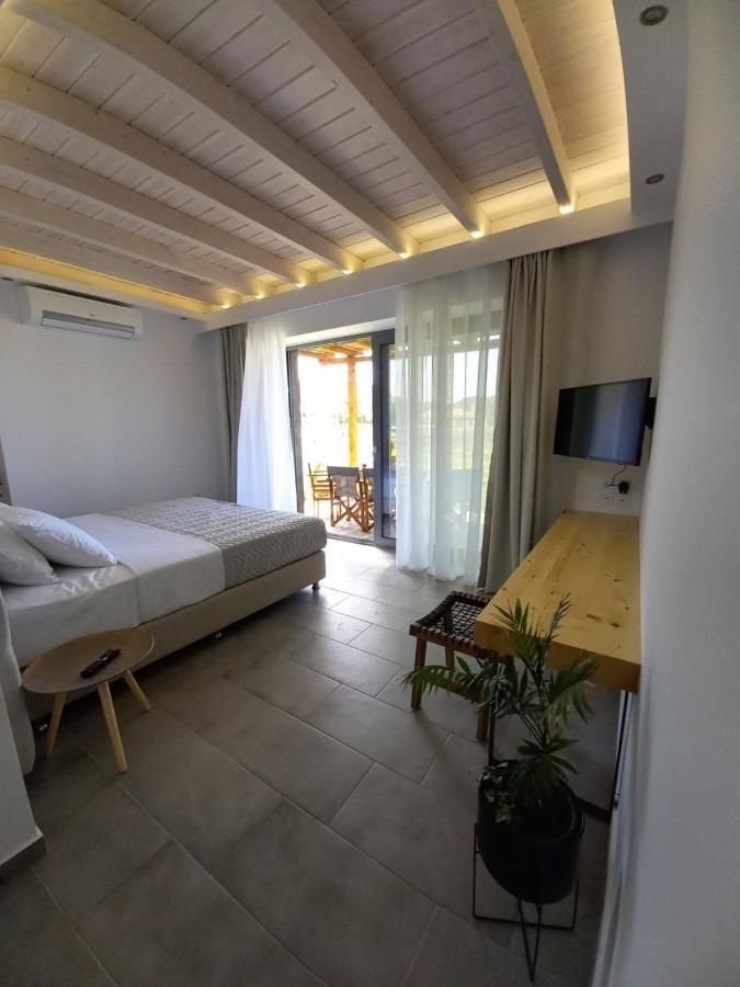 Lithos Villas Skála Eresoú Dış mekan fotoğraf